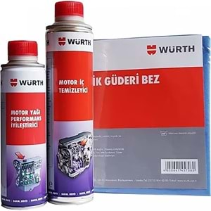 WÜRTH MOTOR YAĞI PERFORMANS İYİLEŞTİRİCİ