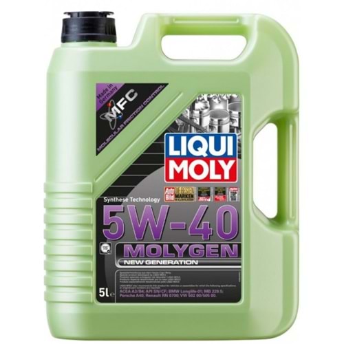 Molygen New Generation 5W-40 ( 5 Litre )