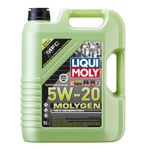 Molygen New Generation 5W-20 (5 Litre)