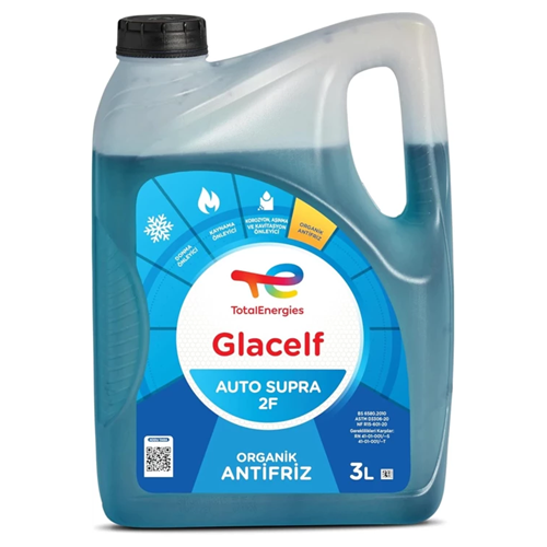 Total Glacelf Eco Bs Organik Mavi Antifriz 3 Litre