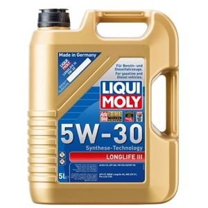 Longlife III 5W-30 Volkswagen Motor Yağı (5 Litre)